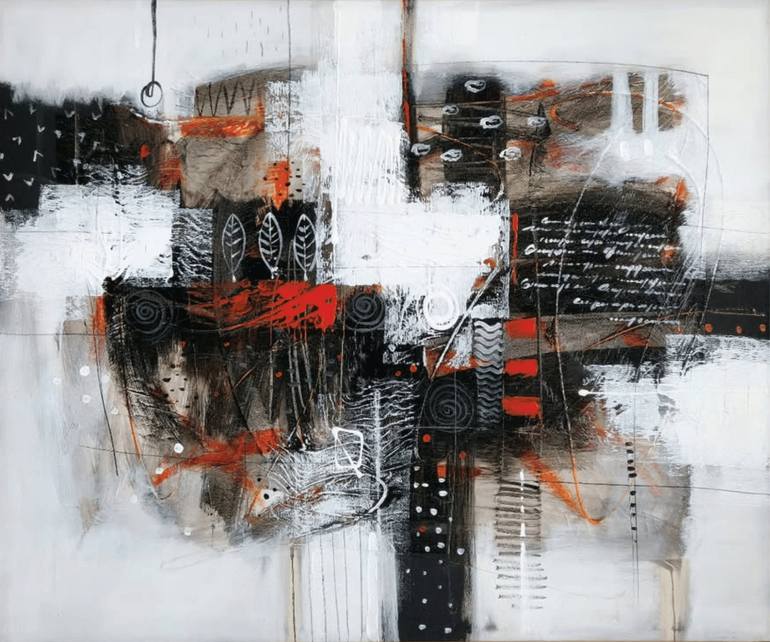 Whispers of Koi Painting by Bagya Art Gallery | Saatchi Art Japan