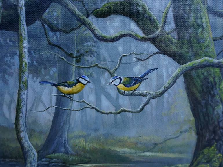 Original Expressionism Nature Painting by Bagya Art Gallery