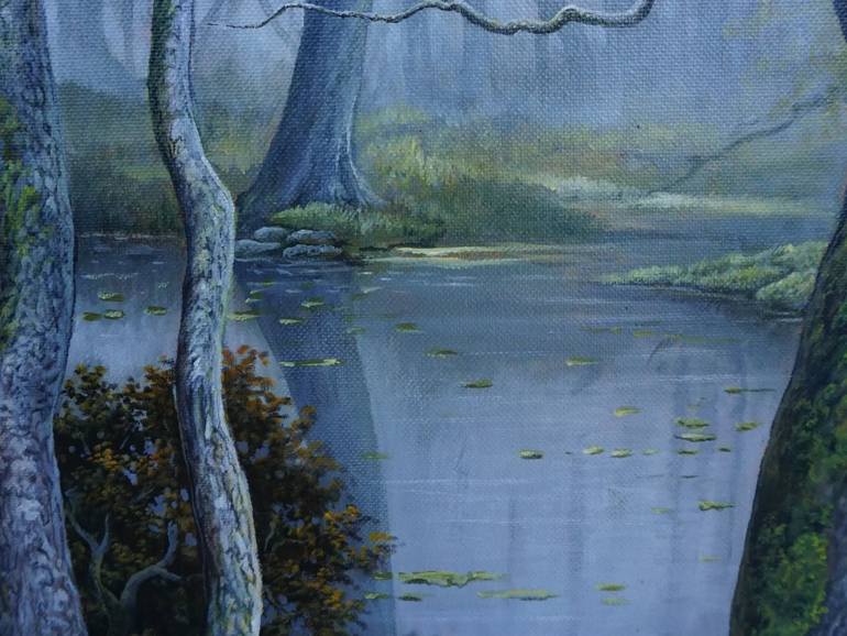 Original Expressionism Nature Painting by Bagya Art Gallery