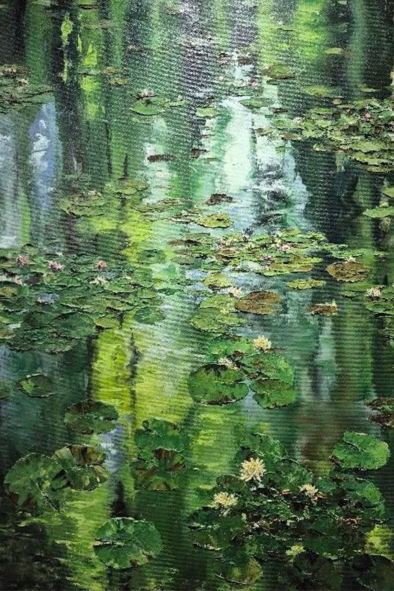 Original Abstract Expressionism Nature Painting by Bagya Art Gallery