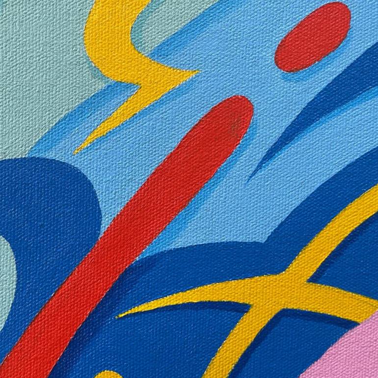 Original Abstract Expressionism Abstract Painting by Bagya Art Gallery