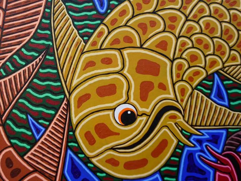 Original Figurative Animal Painting by Bagya Art Gallery