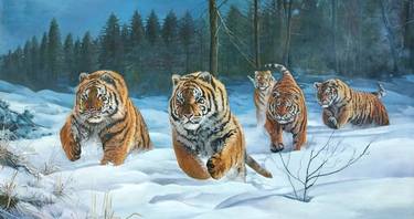 Original Animal Paintings by Bagya Art Gallery