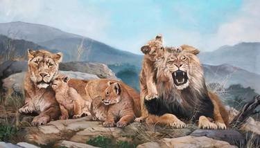 Original Realism Animal Paintings by Bagya Art Gallery