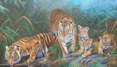 Original Realism Animal Paintings by Bagya Art Gallery