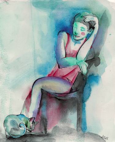 Original Women Paintings by Oxana Antonenko