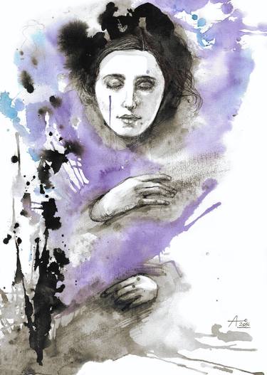 Print of Illustration Women Paintings by Oxana Antonenko