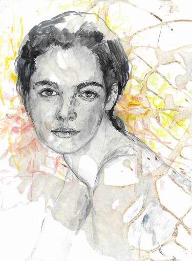 Print of Portraiture Women Paintings by Oxana Antonenko