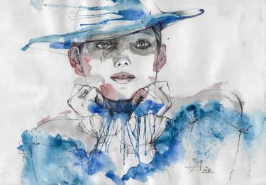 Print of Fashion Paintings by Oxana Antonenko