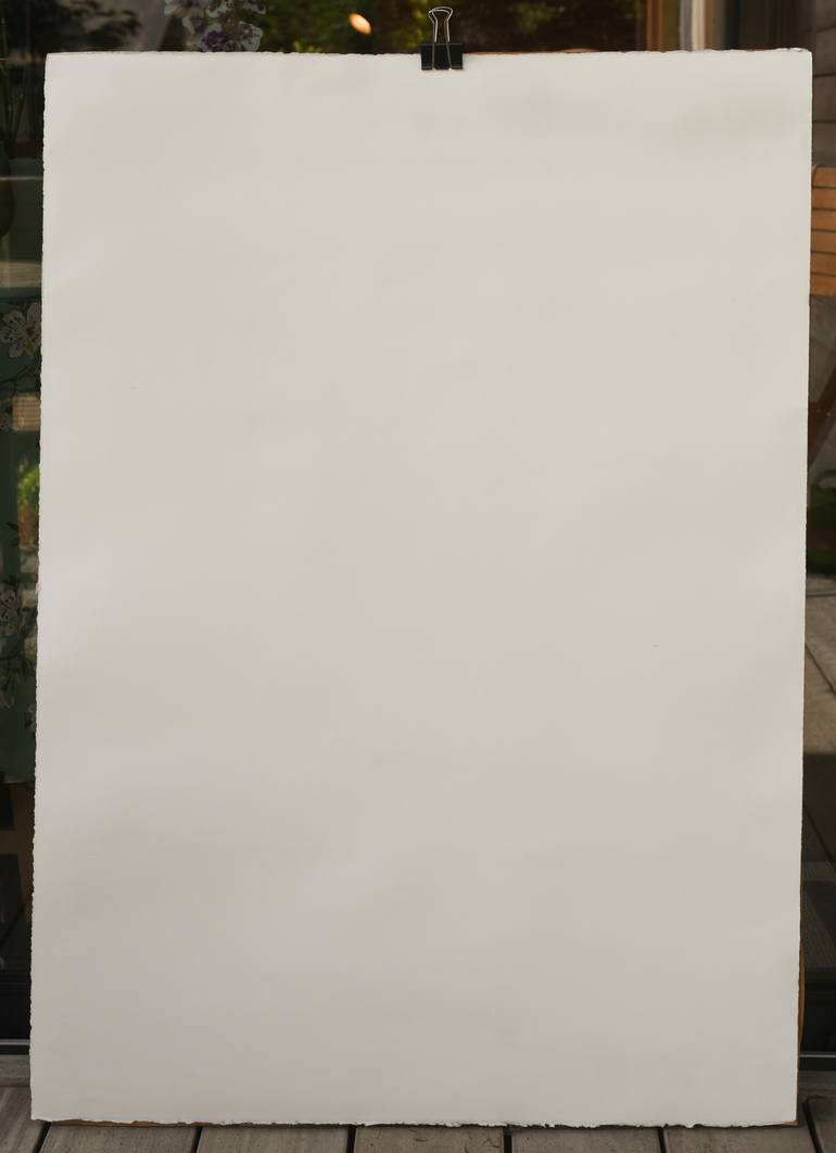 Original Realism Women Drawing by Judith Quiédeville