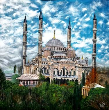 Print of Impressionism Architecture Paintings by Nimrah Ahmed