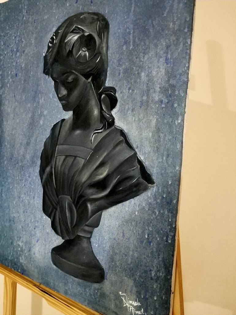 Original Figurative People Painting by Nimrah Ahmed