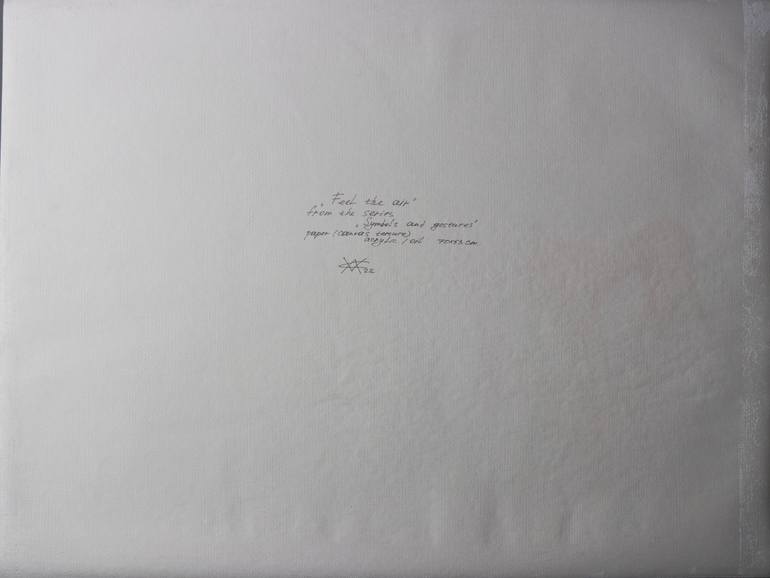 Original Conceptual Calligraphy Painting by Anzhelika Klimina