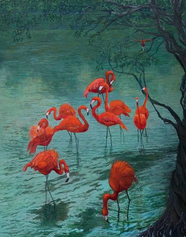 Original Animal Paintings by Lyse Dzija