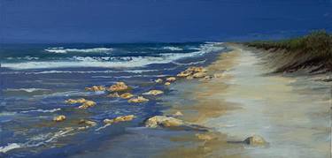 Original Fine Art Beach Paintings by Lyse Dzija