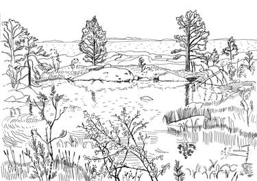 Print of Documentary Landscape Drawings by Masha Neverova
