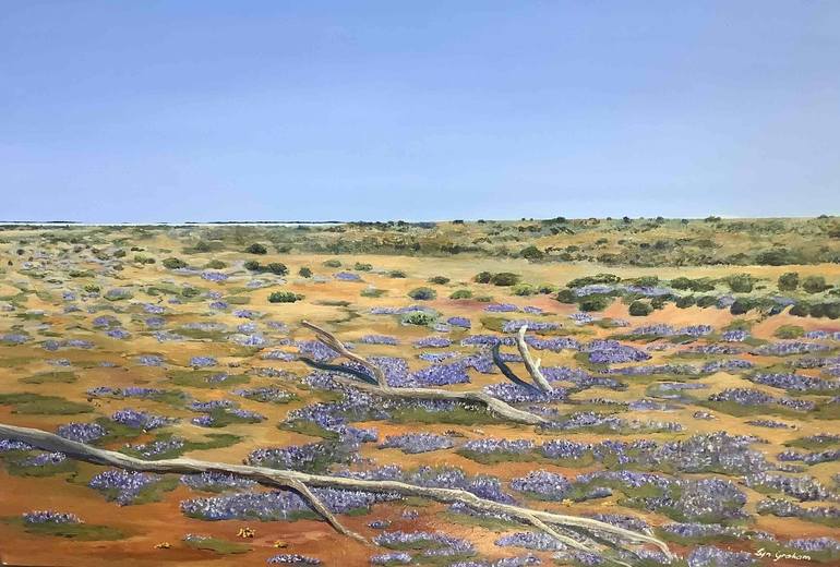 Original Figurative Landscape Paintings by Lyn Graham