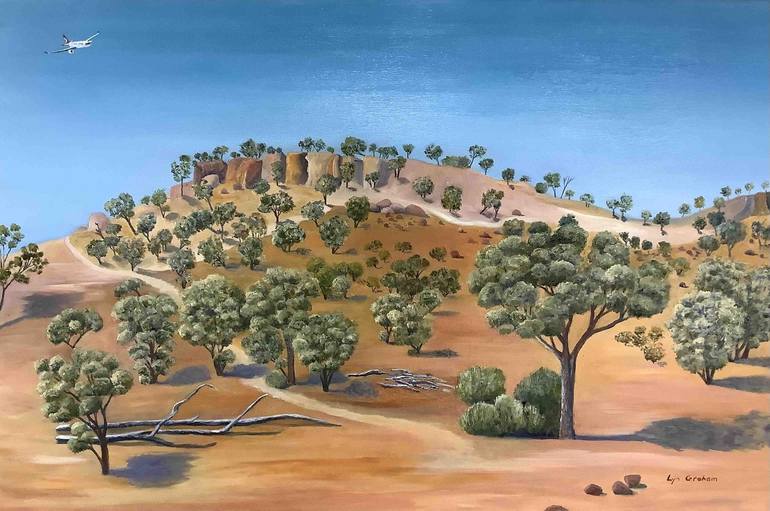 Original Contemporary Landscape Paintings by Lyn Graham