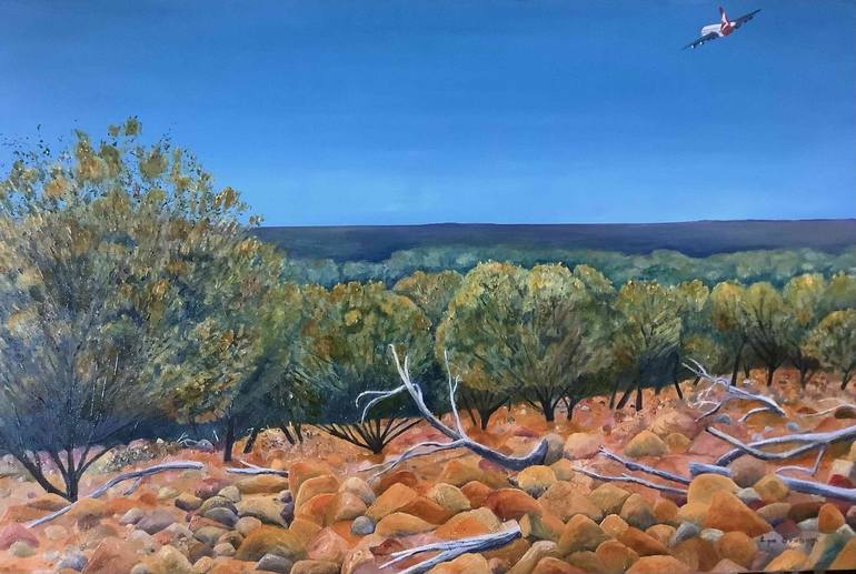 Original Contemporary Landscape Paintings by Lyn Graham