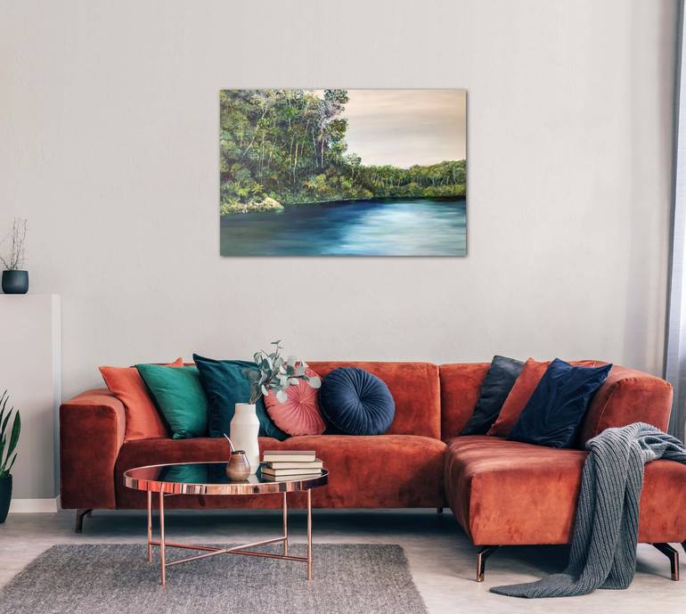 Original Figurative Landscape Painting by Lyn Graham