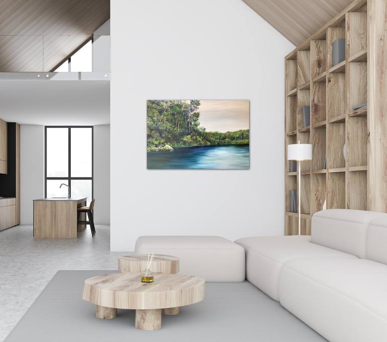 Original Figurative Landscape Painting by Lyn Graham