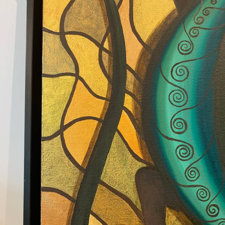 Original Art Deco Other Painting by Anastasia Yablokova