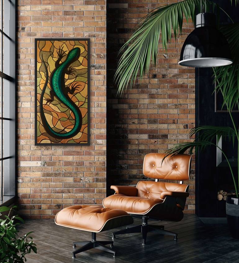 Original Art Deco Other Painting by Anastasia Yablokova