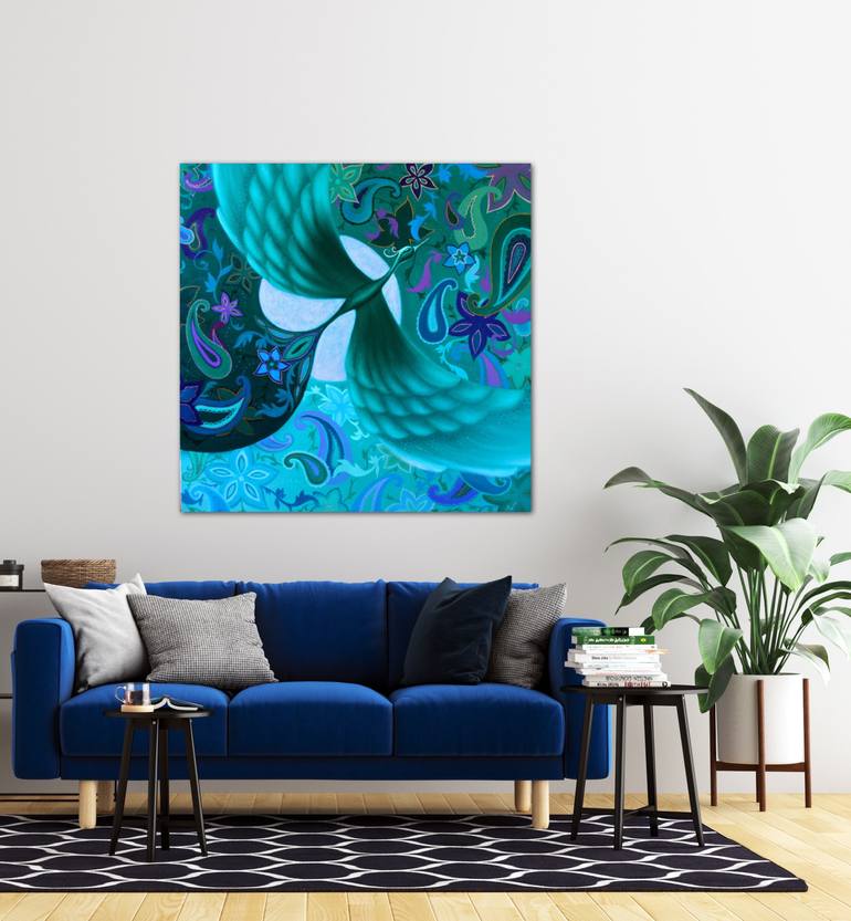 Original Art Deco Other Painting by Anastasia Yablokova