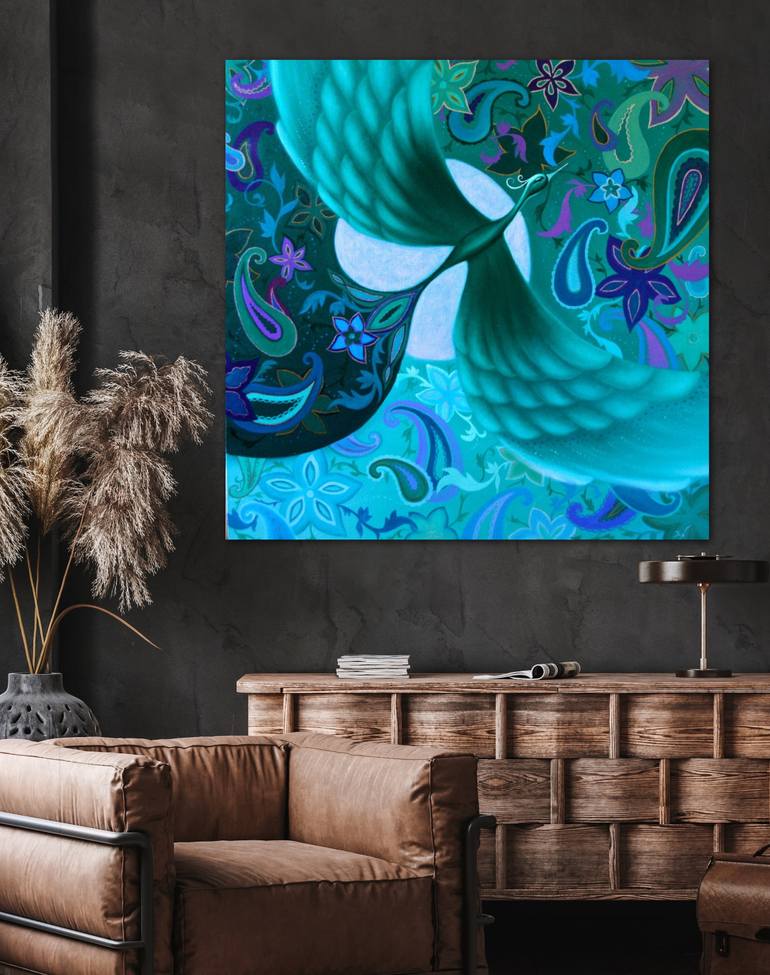 Original Art Deco Other Painting by Anastasia Yablokova