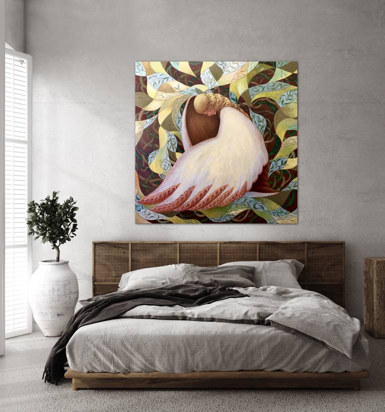 Original Art Deco Other Painting by Anastasia Yablokova