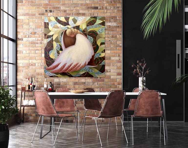 Original Art Deco Other Painting by Anastasia Yablokova
