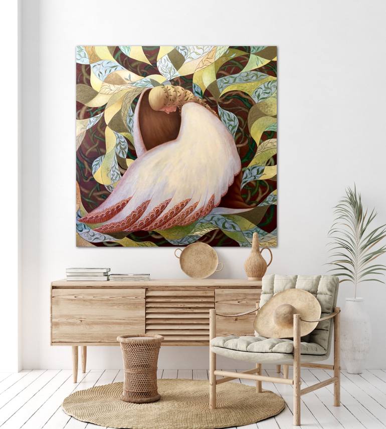 Original Art Deco Other Painting by Anastasia Yablokova