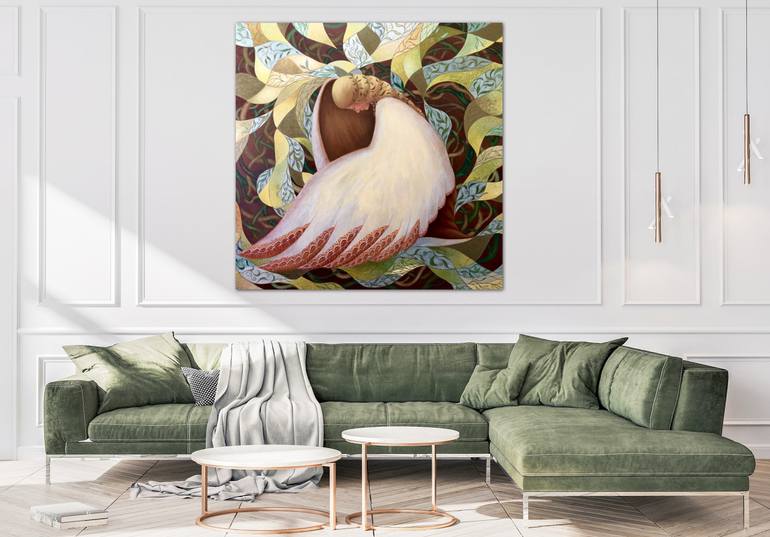 Original Art Deco Other Painting by Anastasia Yablokova
