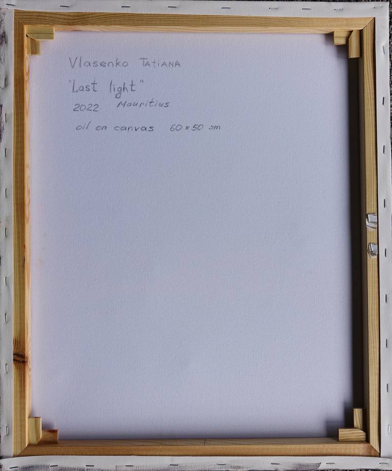 Original Abstract Seascape Painting by Tatiana Vlasenko