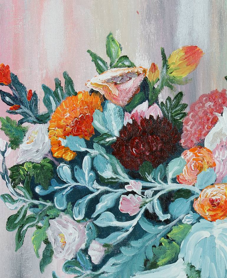 Original Other Floral Painting by Anila Joseph