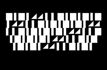 ASCII B/W 003 - Limited Edition 1 of 100 thumb
