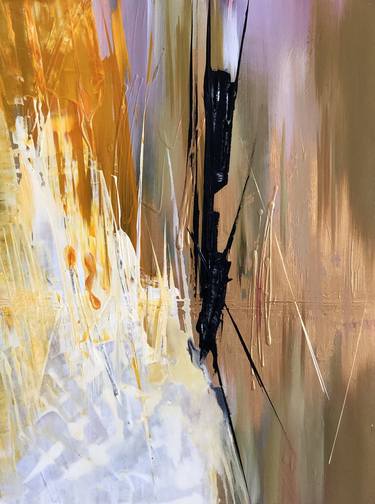 Original Abstract Landscape Paintings by QQ Studio