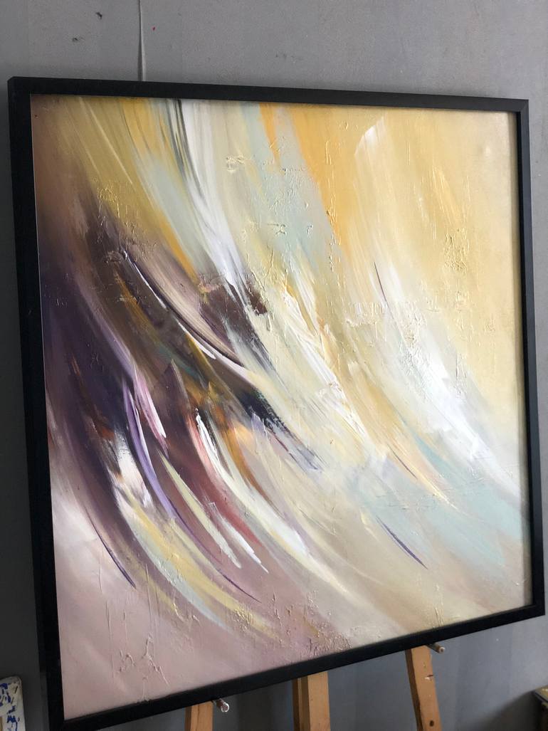 Original Abstract Expressionism Nature Painting by Qq Studio