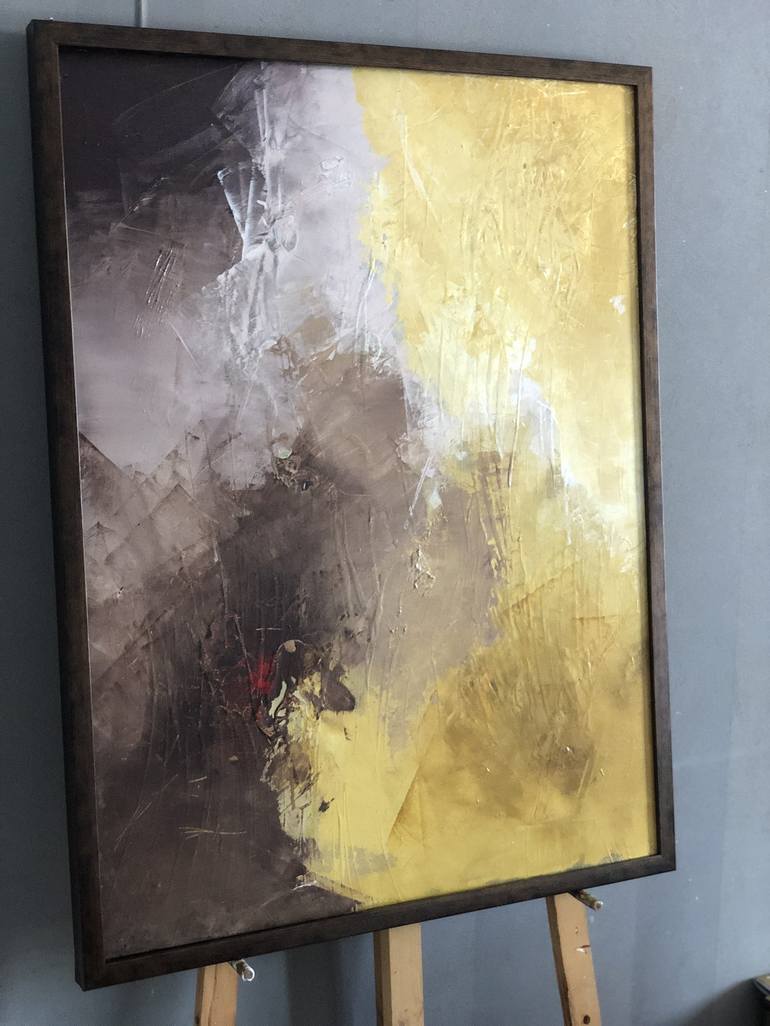 Original Abstract Expressionism Nature Painting by QQ Studio