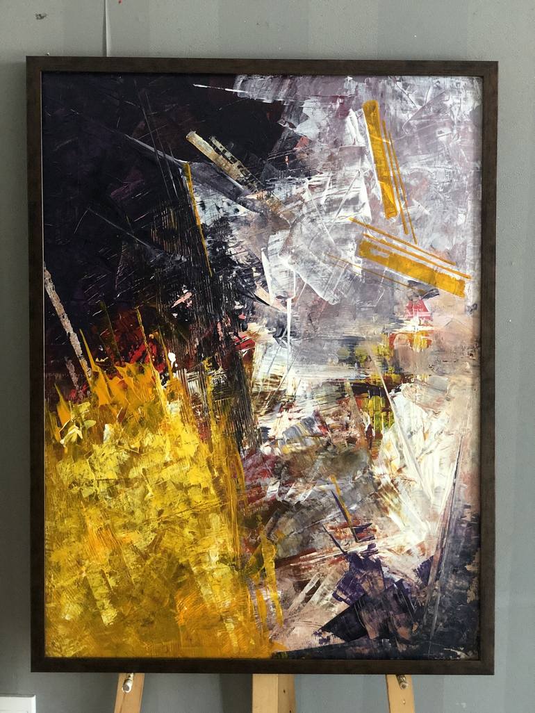 Original Abstract Painting by QQ Studio