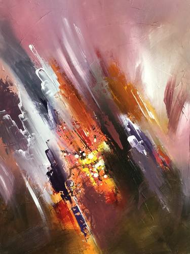 Original Abstract Paintings by QQ Studio