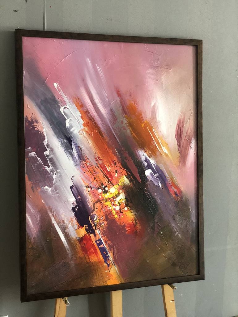 Original Abstract Painting by QQ Studio