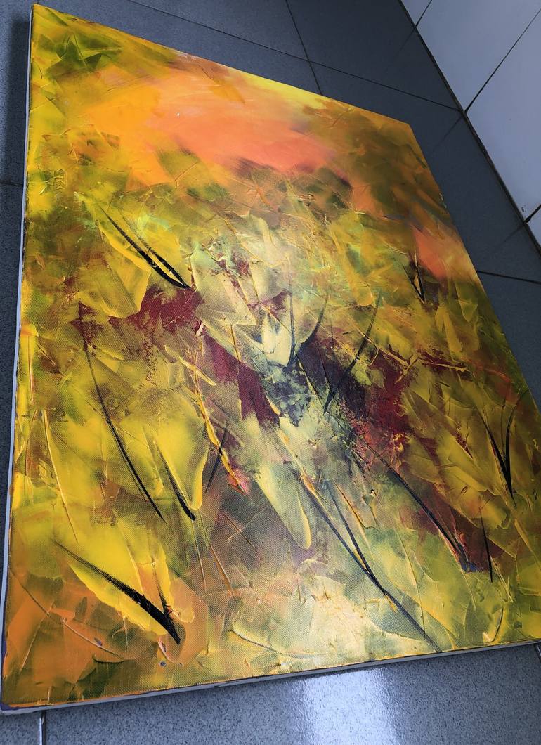 Original Abstract Painting by QQ Studio