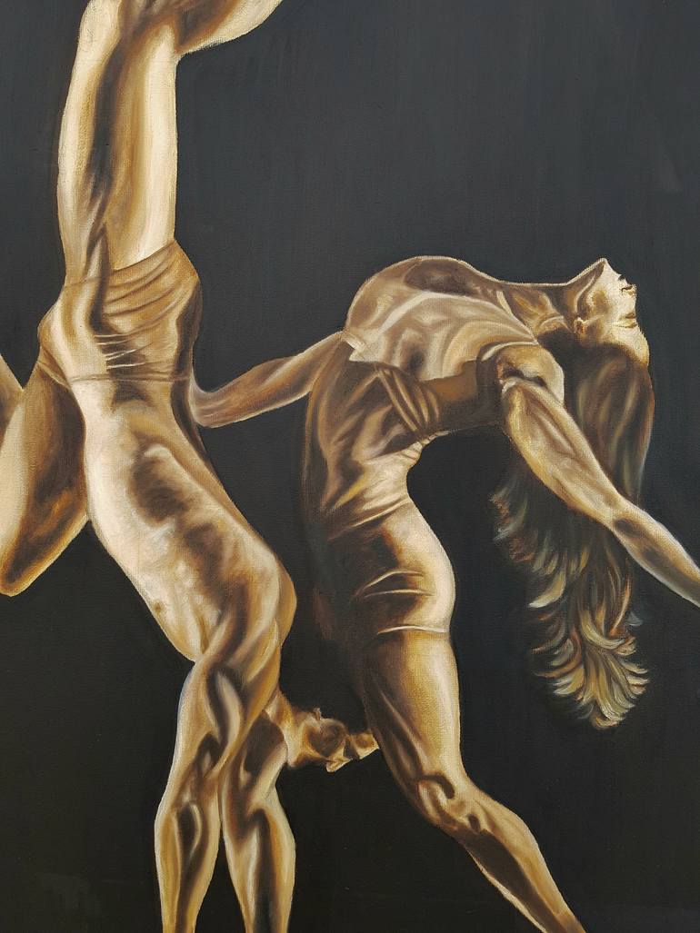 Original Figurative People Painting by Tea Shubladze