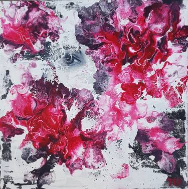 Original Floral Paintings by Tea Shubladze