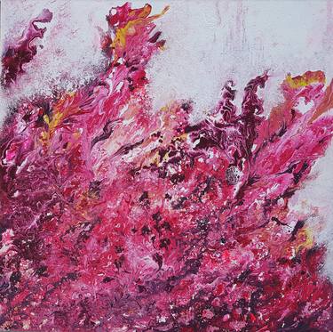 Original Abstract Expressionism Abstract Paintings by Tea Shubladze