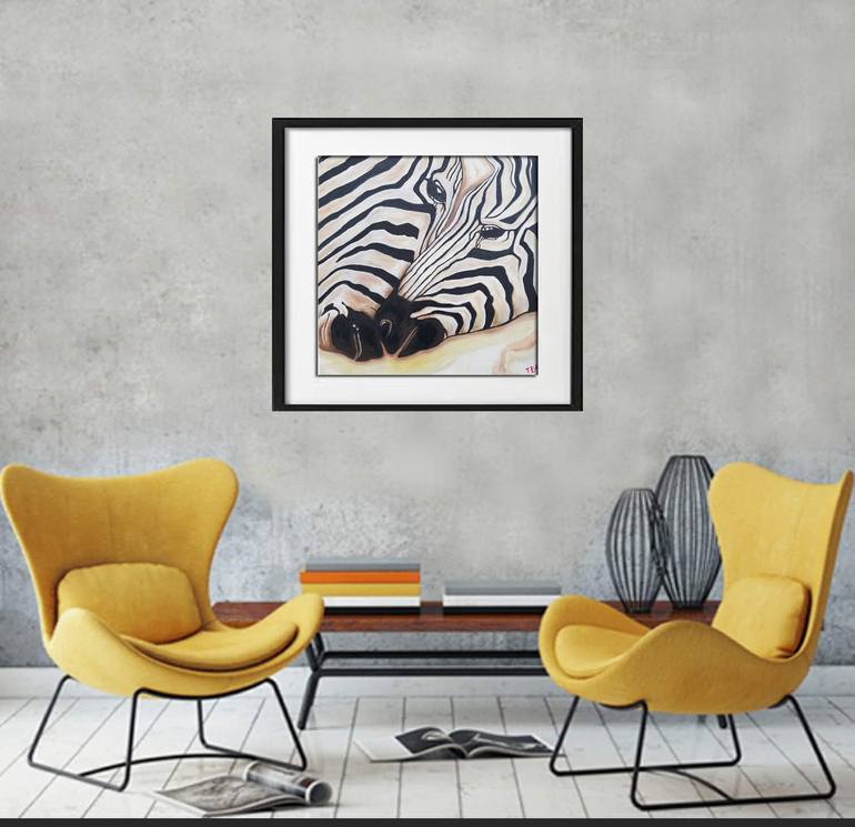 Original Animal Painting by Tea Shubladze