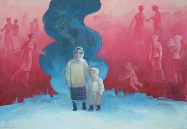 Original People Paintings by Iman Agayev