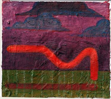 Original Dada Abstract Paintings by Alin Richard iovanut