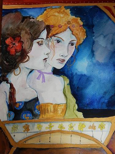 Original Women Paintings by Harriet Connides